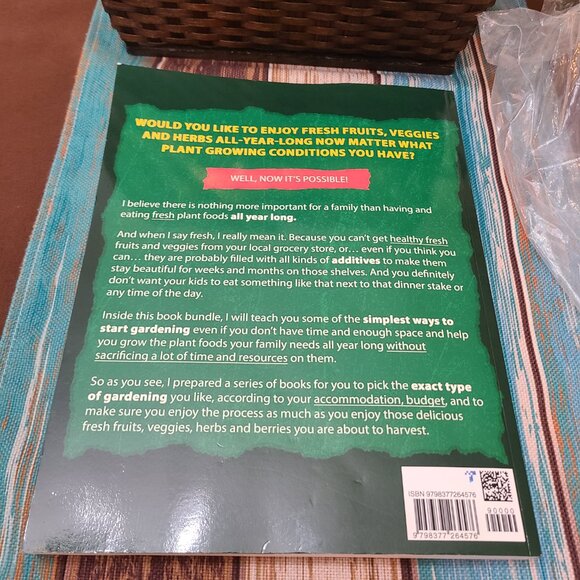 The Greenhouse Gardener's Bible 7 in 1 Paperback NEW - Picture 2 of 4